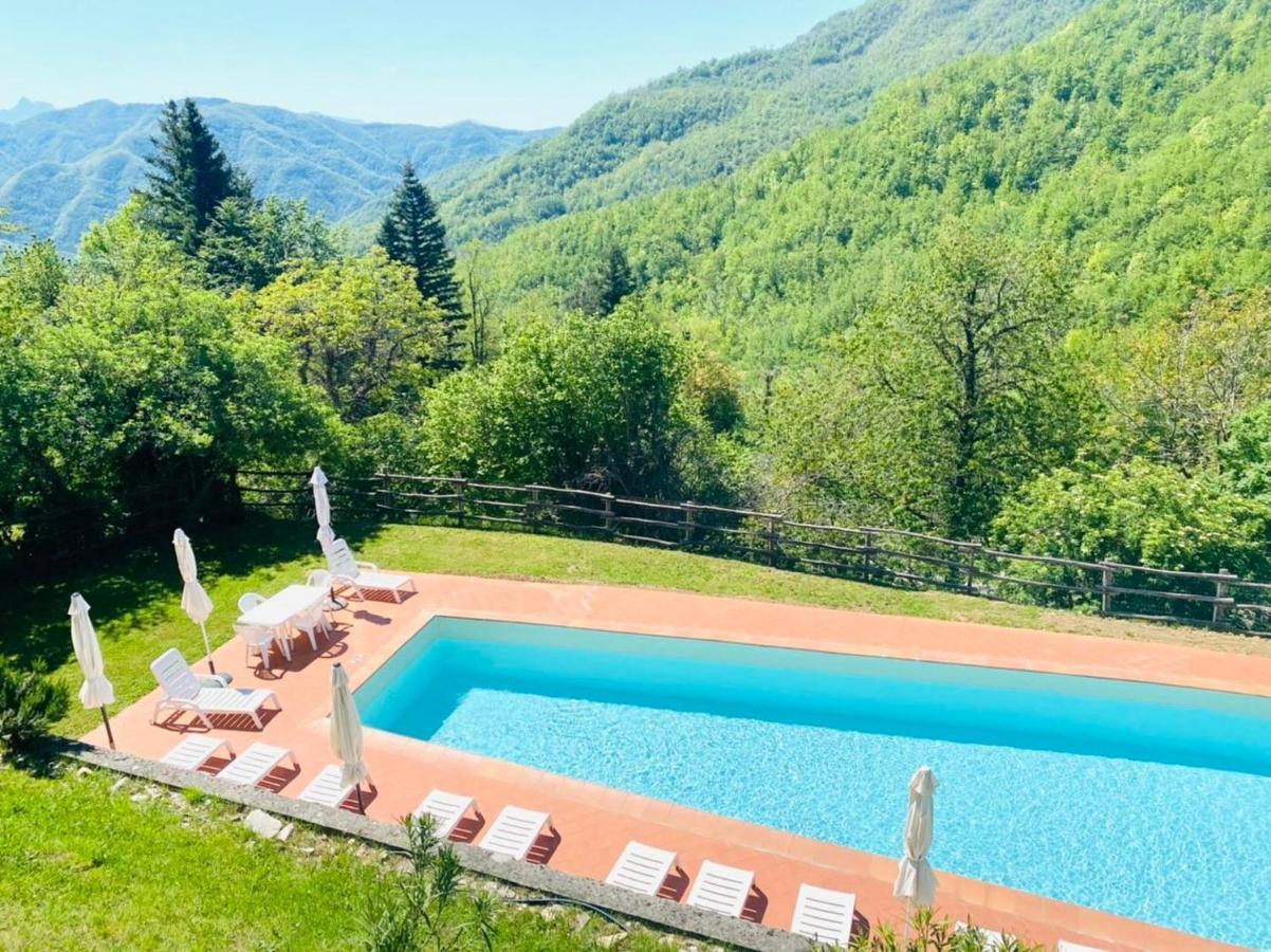 Agriturismo Montagna Verde Apella Licciana Nardi Kültér fotó