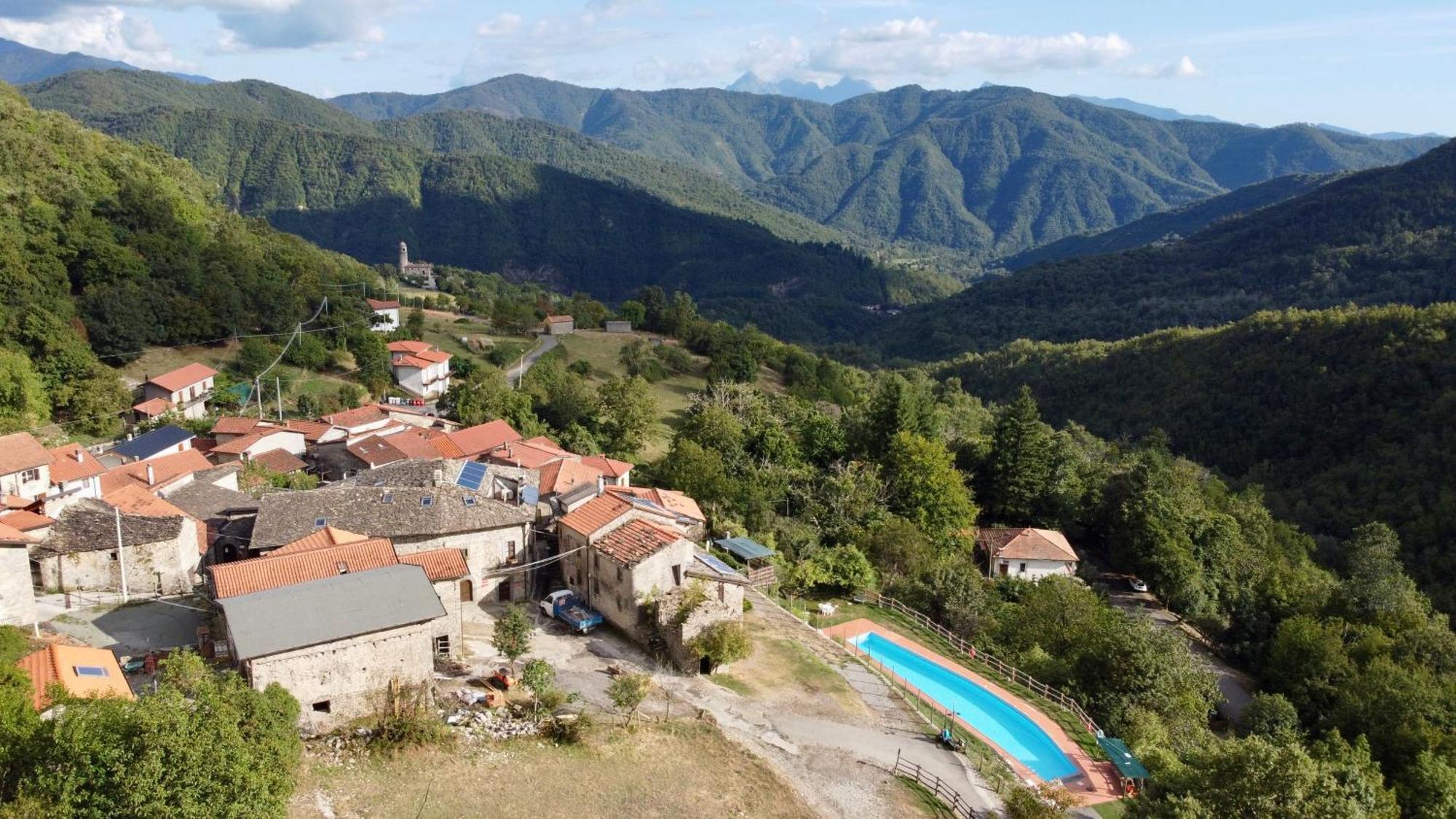 Agriturismo Montagna Verde Apella Licciana Nardi Kültér fotó
